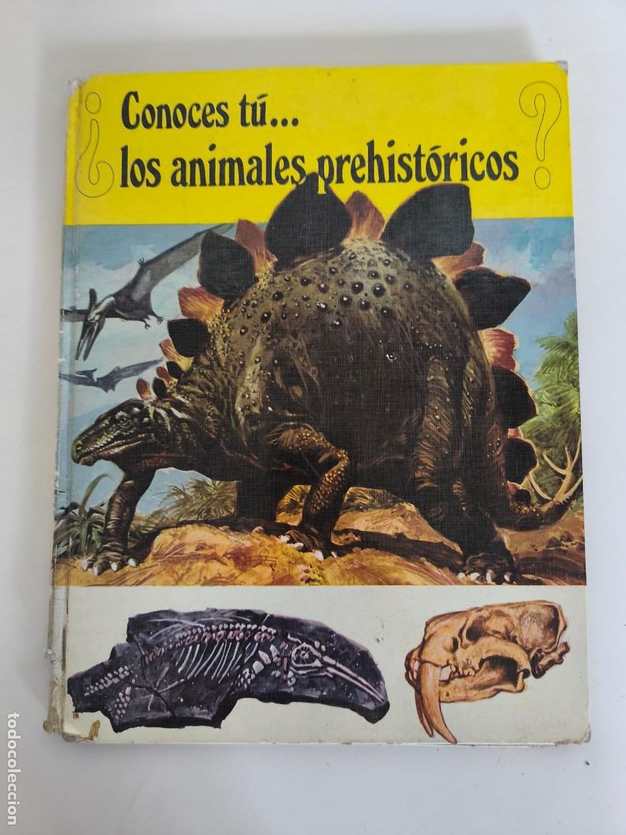 Tebeos: CONOCES T&Uacute;... LOS ANIMALES PREHIST&Oacute;RICOS