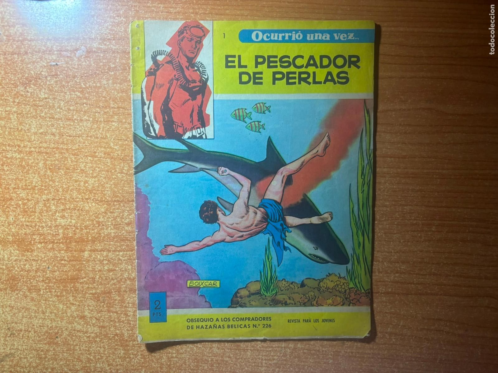 Tebeos: OCURRIO UNA VEZ N&ordm; 1 EDITORIAL TORAY 1957 ORIGINAL POR BOIXCAR