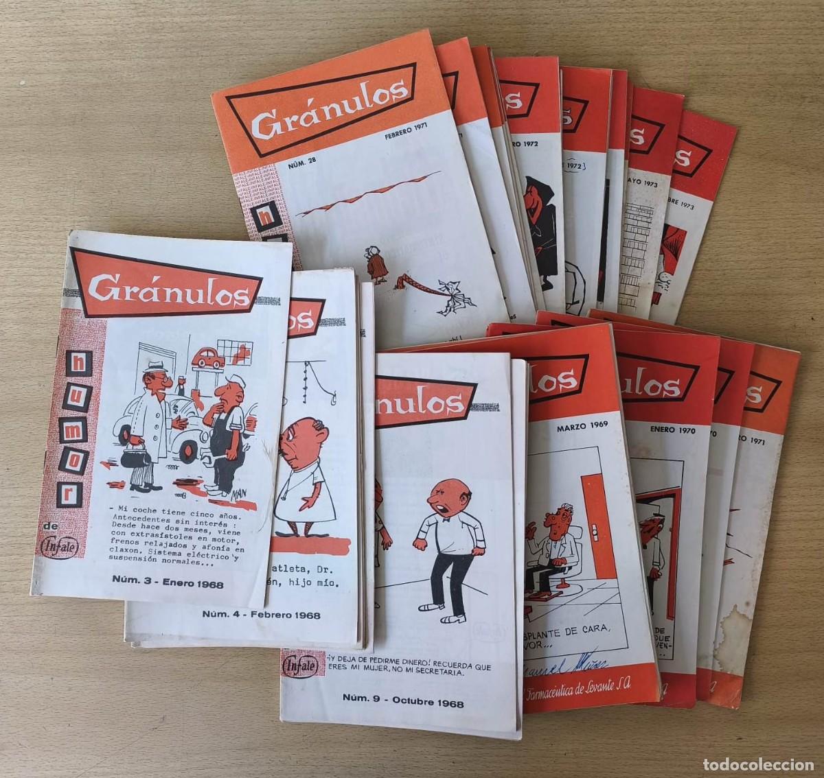 Tebeos: GR&Aacute;NULOS - INFALE / LOTE DE 32 N&Uacute;MEROS