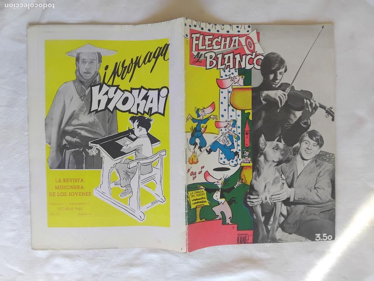 Tebeos: FLECHA Y BLANCO N&ordm; 3. 1955. - Foto 1