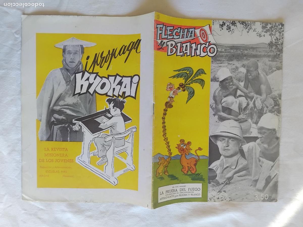 Tebeos: FLECHA Y BLANCO N&ordm; 2. 1955. - Foto 1