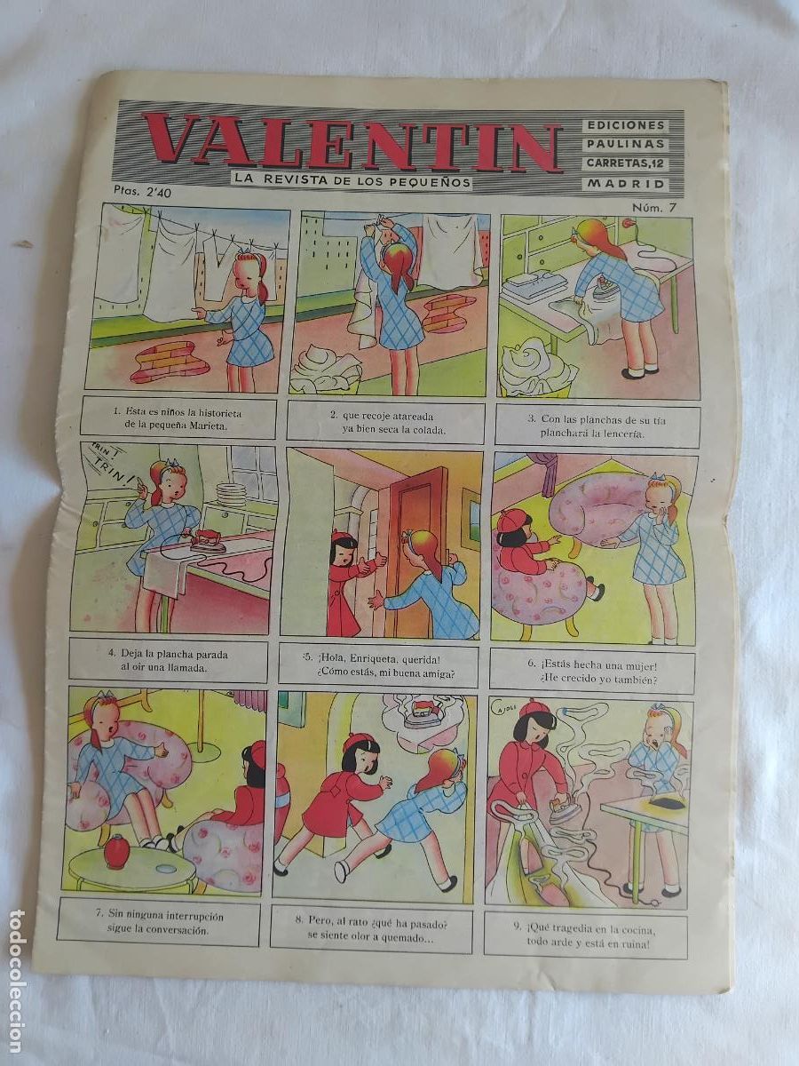 Tebeos: VALENTIN LA REVISTA DE LOS PEQUE&Ntilde;OS N&ordm; 7. - Foto 1