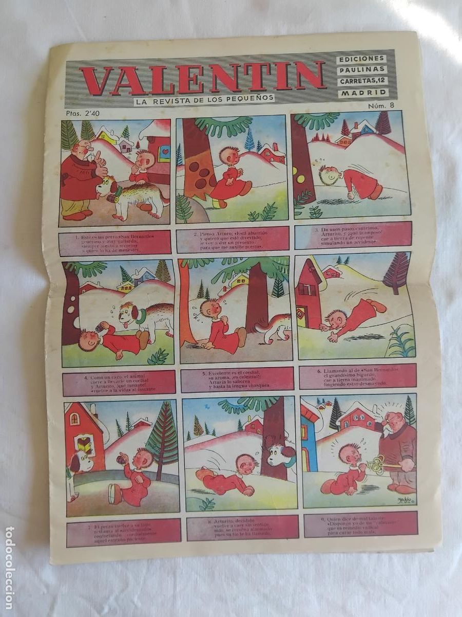 Tebeos: VALENTIN LA REVISTA DE LOS PEQUE&Ntilde;OS N&ordm; 8. - Foto 1