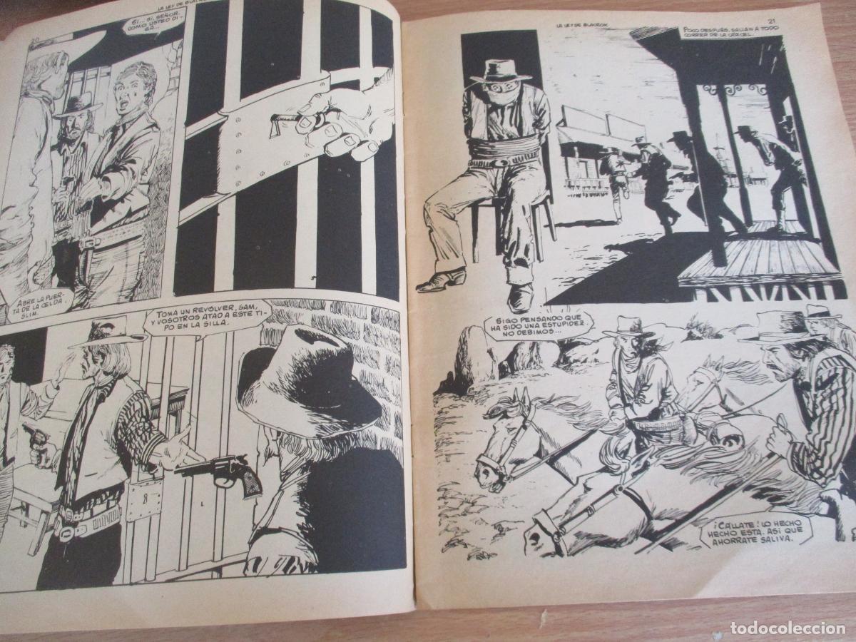 Tebeos: VILMAR-HOMBRES DEL OESTE.- N&ordm;. 2- LA LEY DE BLACROK-1976 - Foto 4