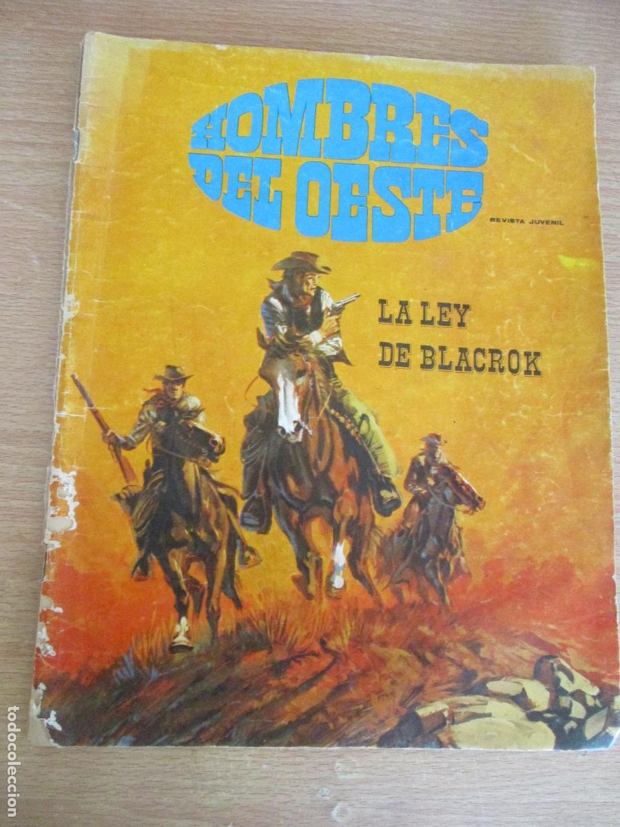 Tebeos: VILMAR-HOMBRES DEL OESTE.- N&ordm;. 2- LA LEY DE BLACROK-1976