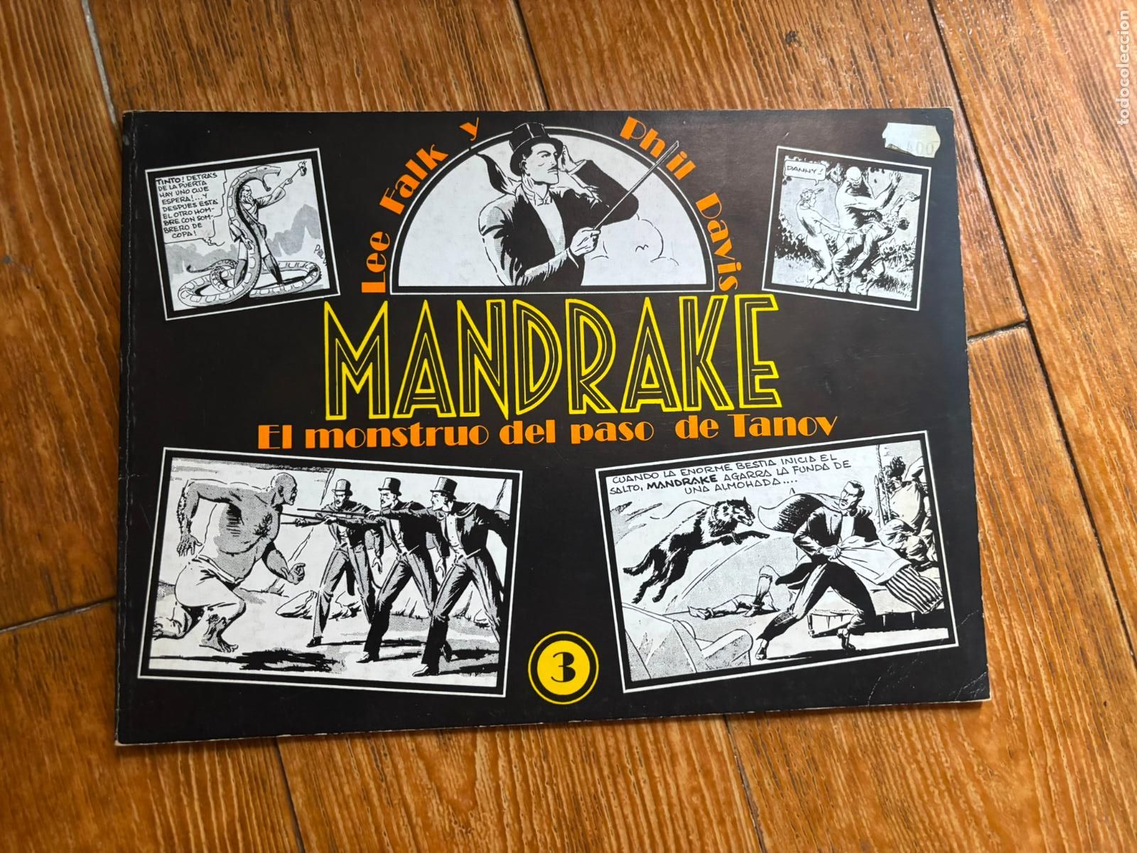Tebeos: MANDRAKE N&ordm; 3 GRANDES CL&Aacute;SICOS C&Oacute;MICS PASADO JOAQUIN ESTEVE