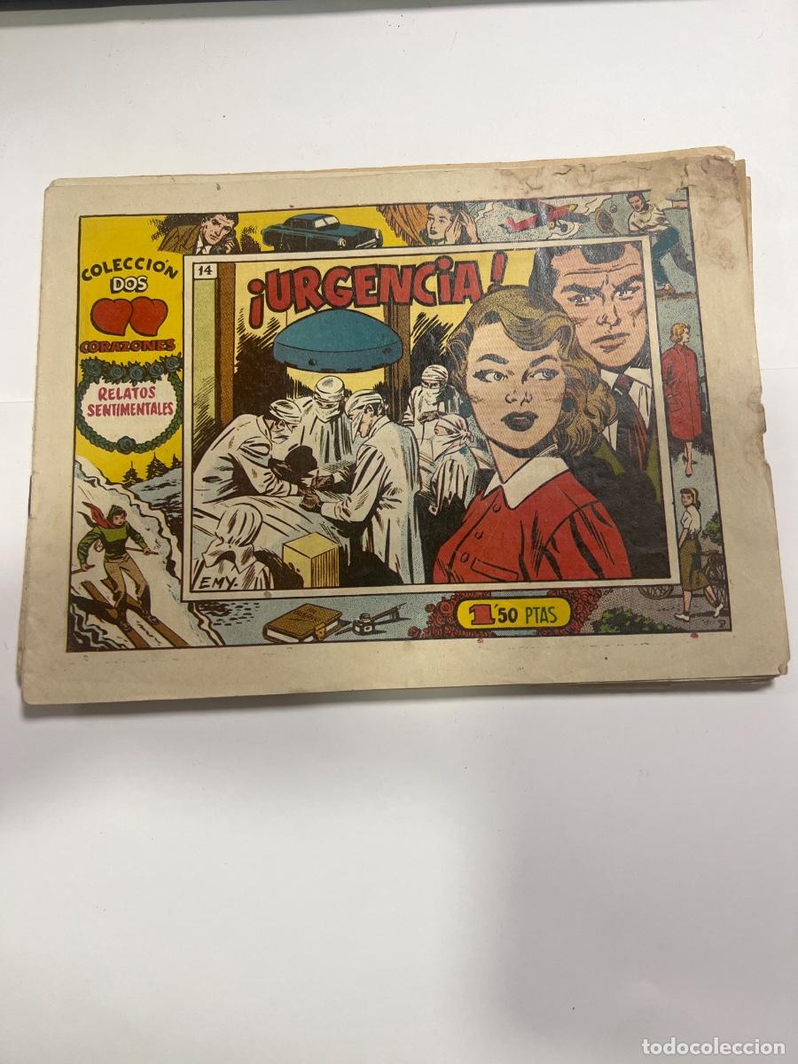 Tebeos: COLECCI&Oacute;N DOS CORAZONES. N&deg; 14. &iexcl;URGENCIA! RELATOS SENTIMENTALES.