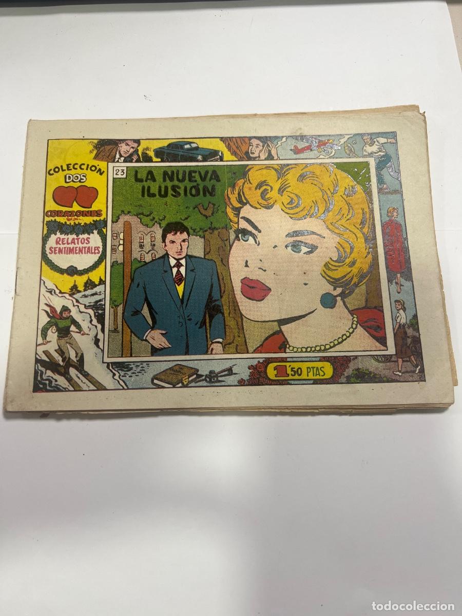 Tebeos: COLECCI&Oacute;N DOS CORAZONES. N&deg; 23. LA NUEVA ILUSI&Oacute;N. RELATOS SENTIMENTALES.