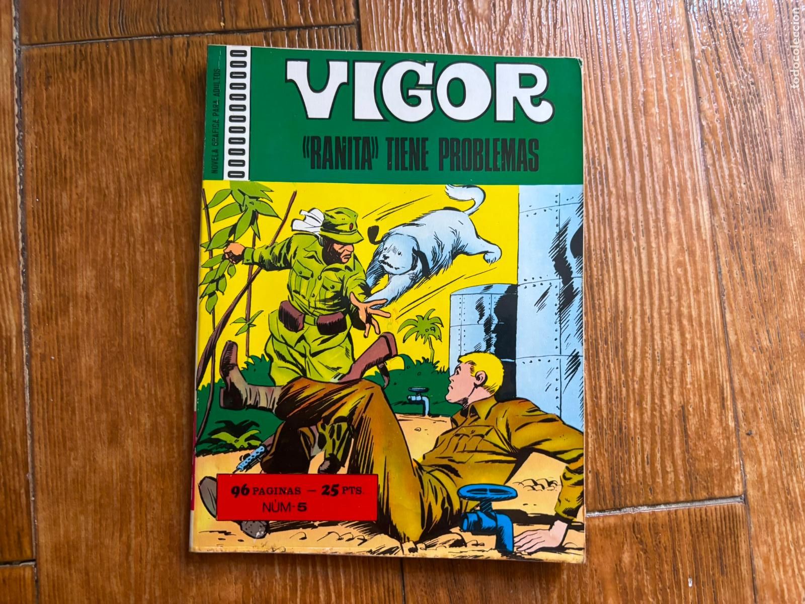 Tebeos: VIGOR N&ordm; 5 RANITA TIENE PROBLEMAS EUREDIT 1970 - Foto 1