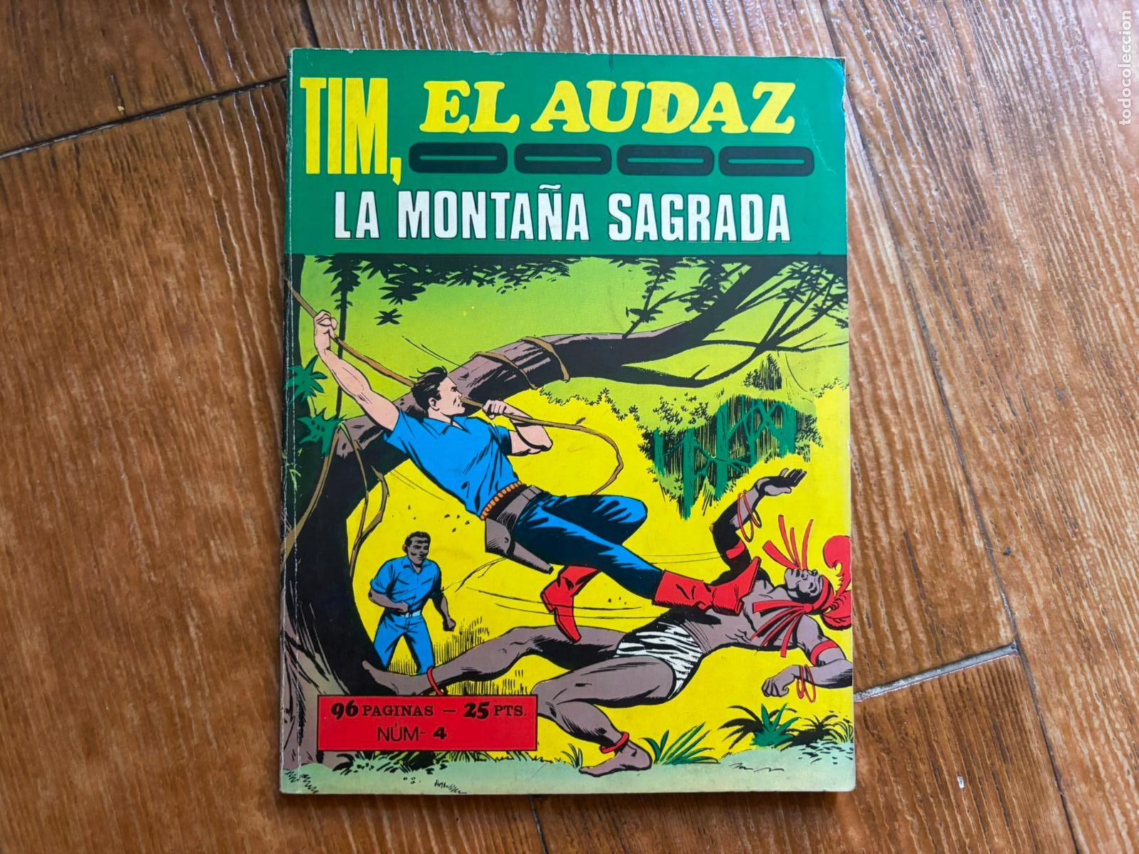 Tebeos: TIM, EL AUDAZ - LA MONTA&Ntilde;A SAGRADA - N&ordm; 4 - EUREDIT