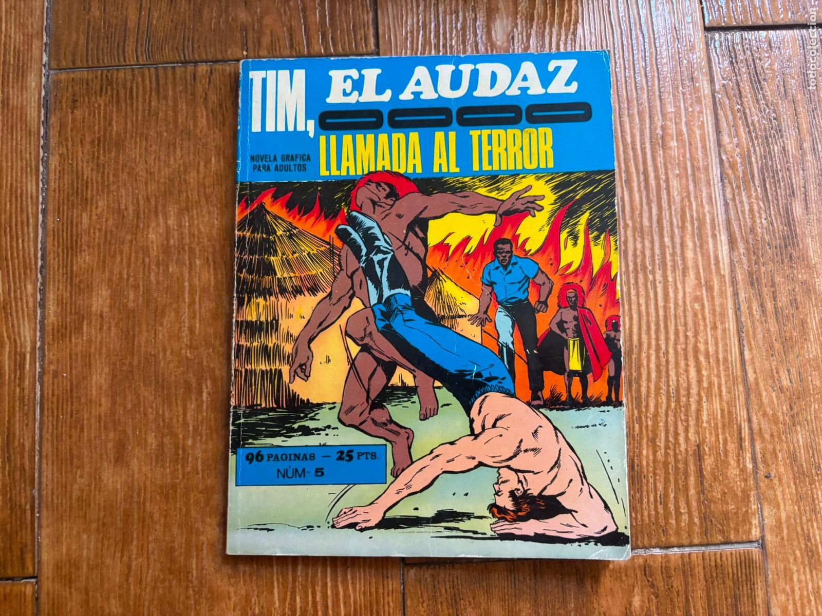 Tebeos: TIM, EL AUDAZ N&ordm; 5- EUREDIT - Foto 1