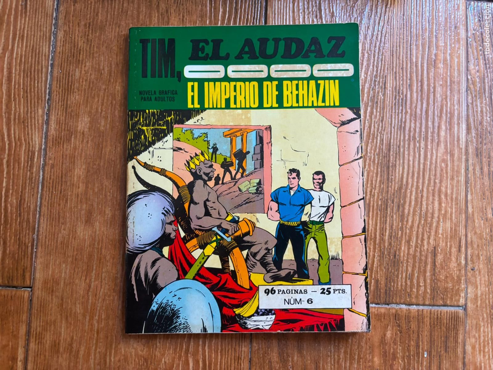 Tebeos: TIM, EL AUDAZ N&ordm; 6 EUREDIT