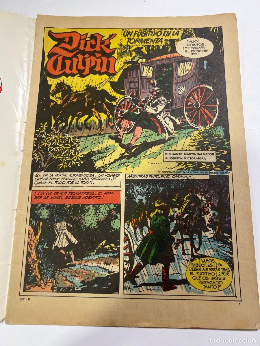 Tebeos: DICK TURPIN. N&deg; 6. UN FUGITIVO EN LA TORMENTA. - Foto 2