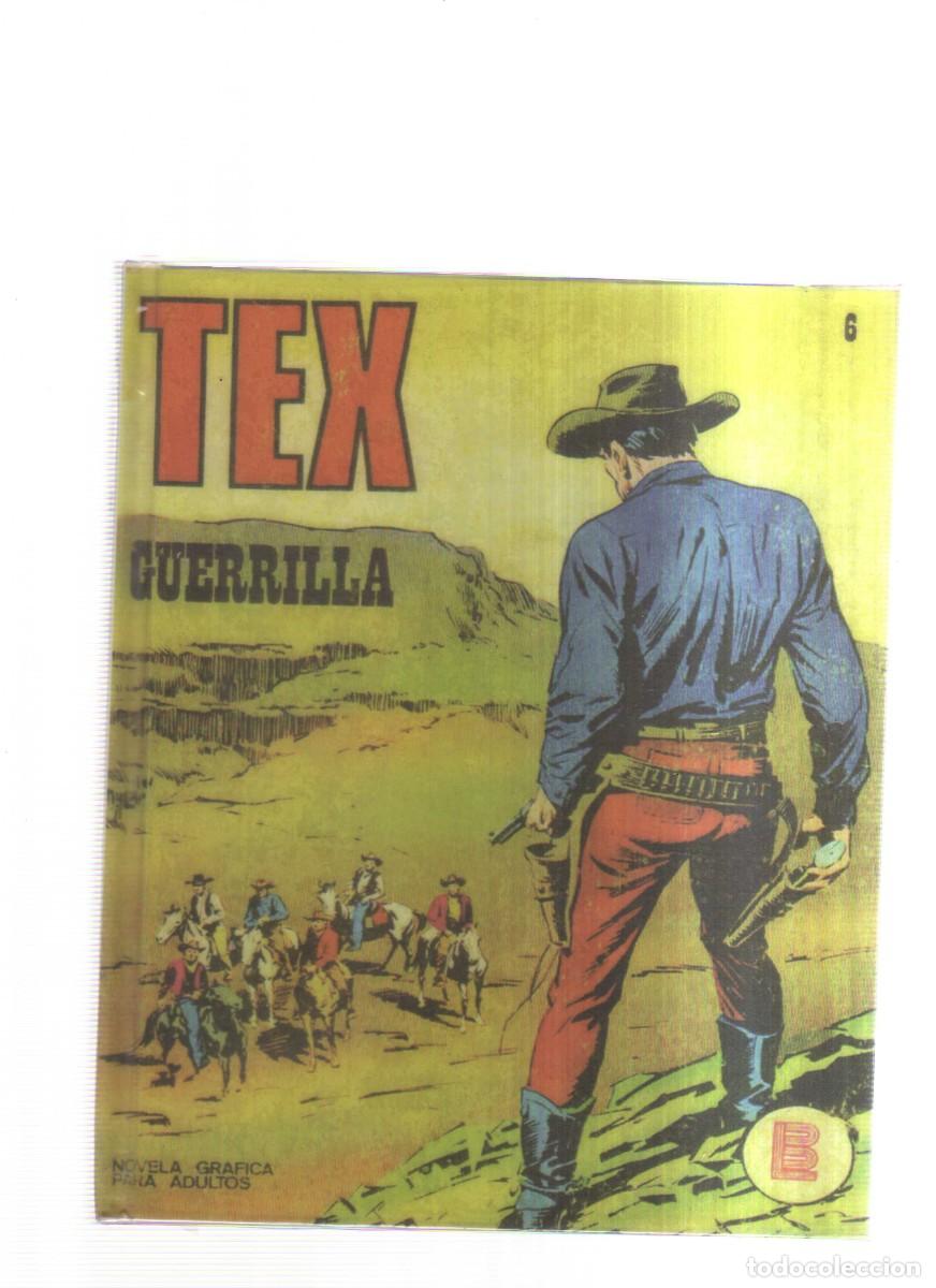 Tebeos: TEX NOVELA GRAFICA PARA ADULTOS N,6 GUERRILLA REEDICION