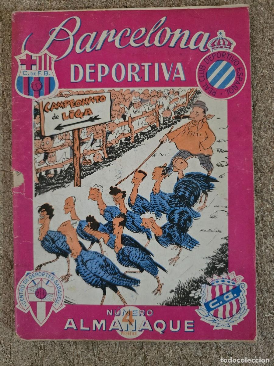 Tebeos: Barcelona Deportiva Almanaque 1946