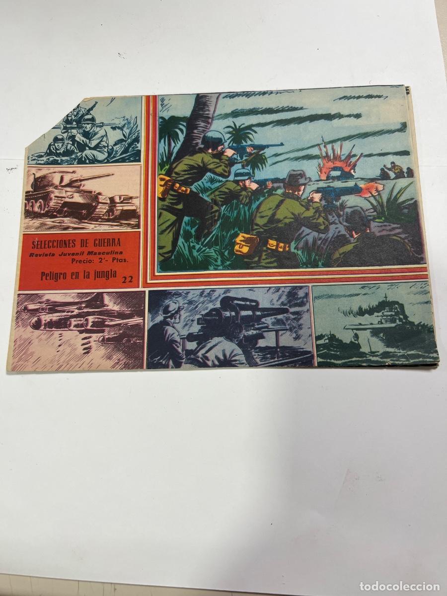 Tebeos: SELECCIONES DE GUERRA. N&deg; 22. PELIGRO EN LA JUNGLA.