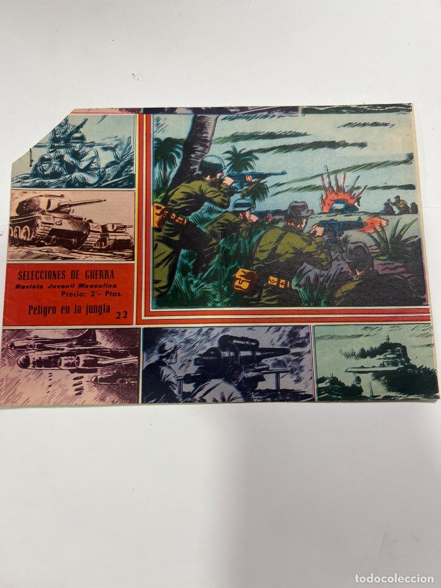 Tebeos: SELECCIONES DE GUERRA. N&deg; 22. PELIGRO EN LA JUNGLA.