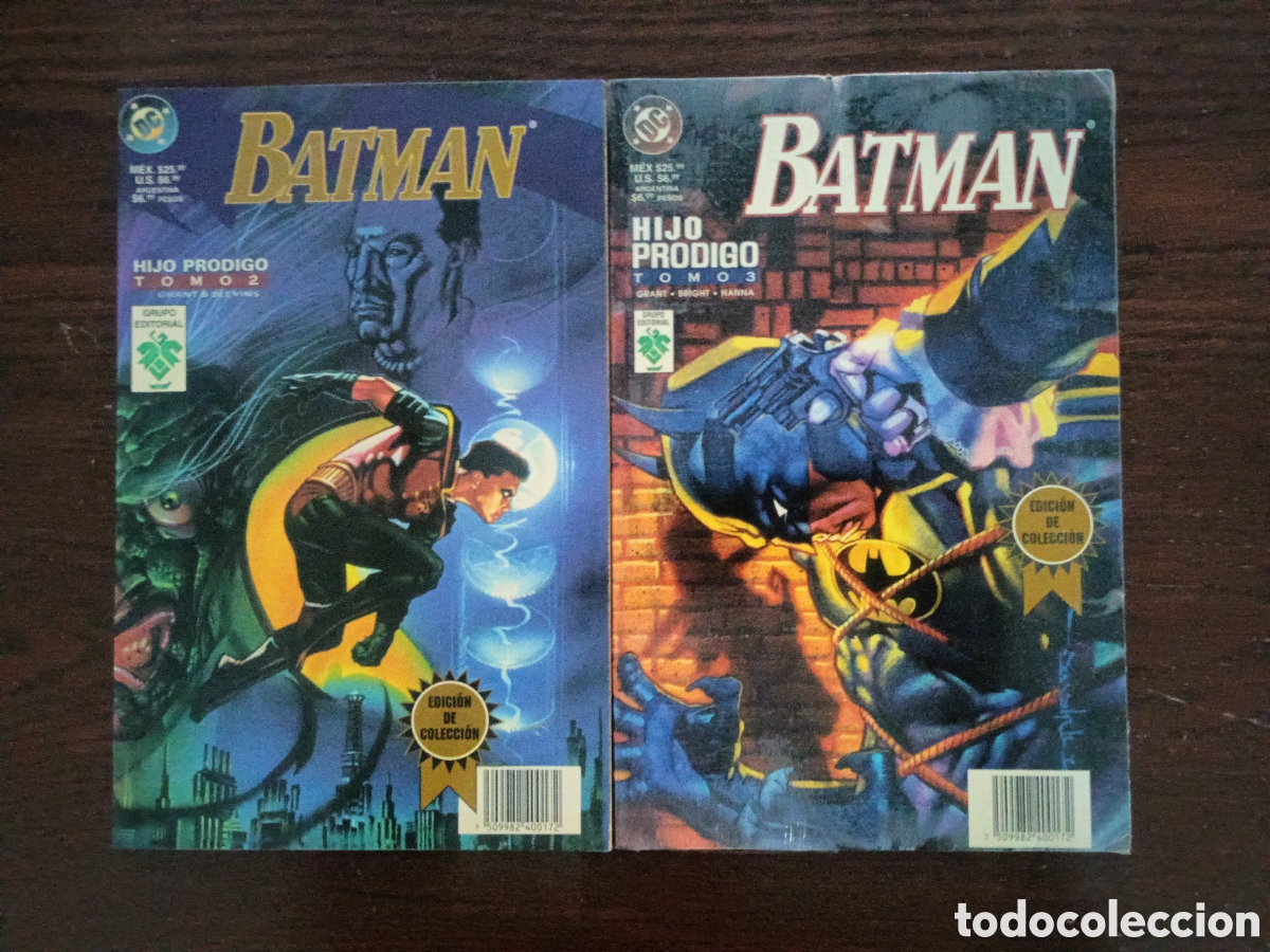 Tebeos: Batman: Hijo pr&oacute;digo tomo 2 y 3.