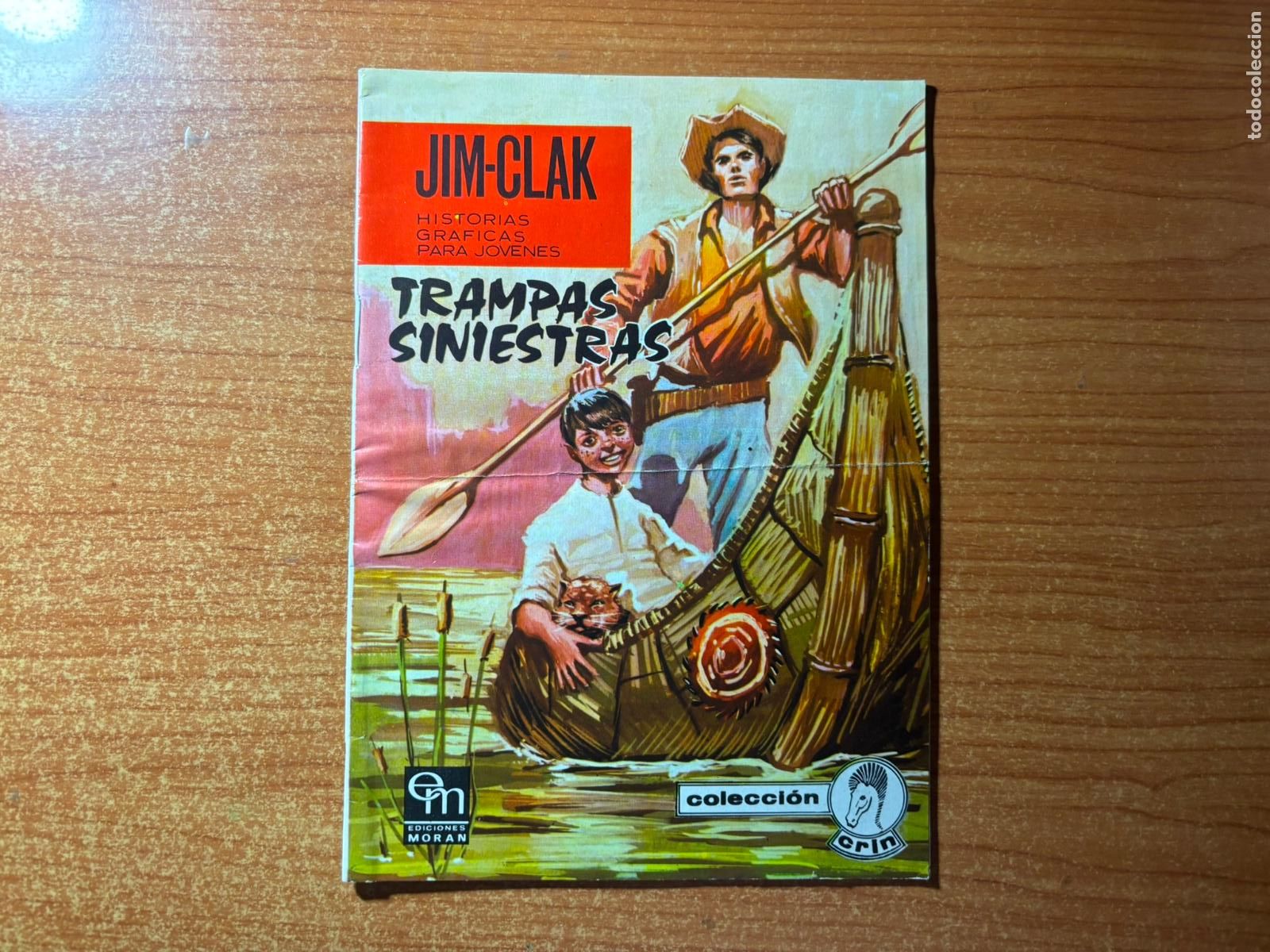 Tebeos: JIM CLAK N&ordm; 4 COLECCION CRIN EDICIONES MOR&Aacute;N EDICIONES BOIXHER 1965