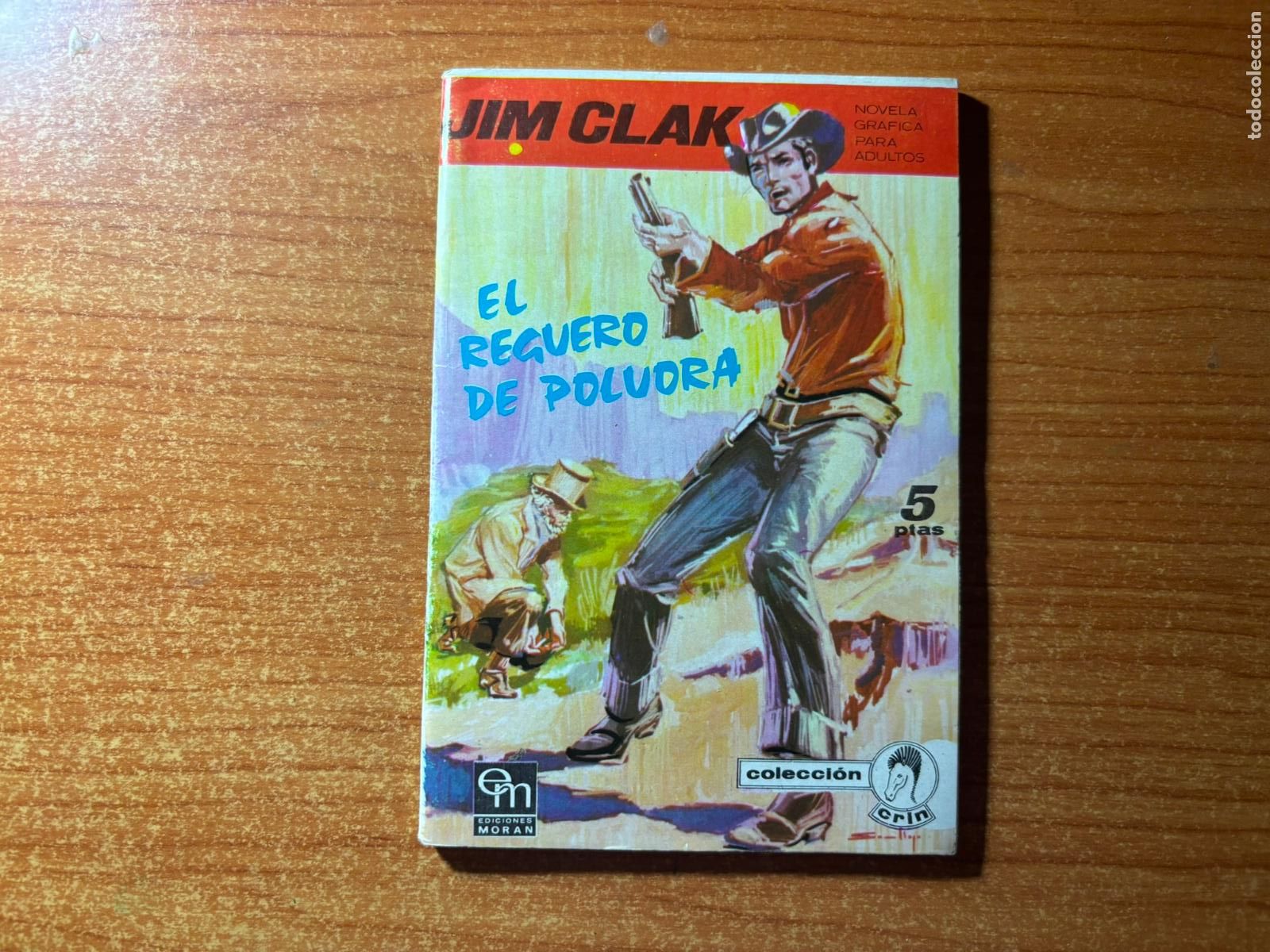 Tebeos: JIM CLAK N&ordm; 5 COLECCION CRIN EDICIONES MOR&Aacute;N EDICIONES BOIXHER 1965
