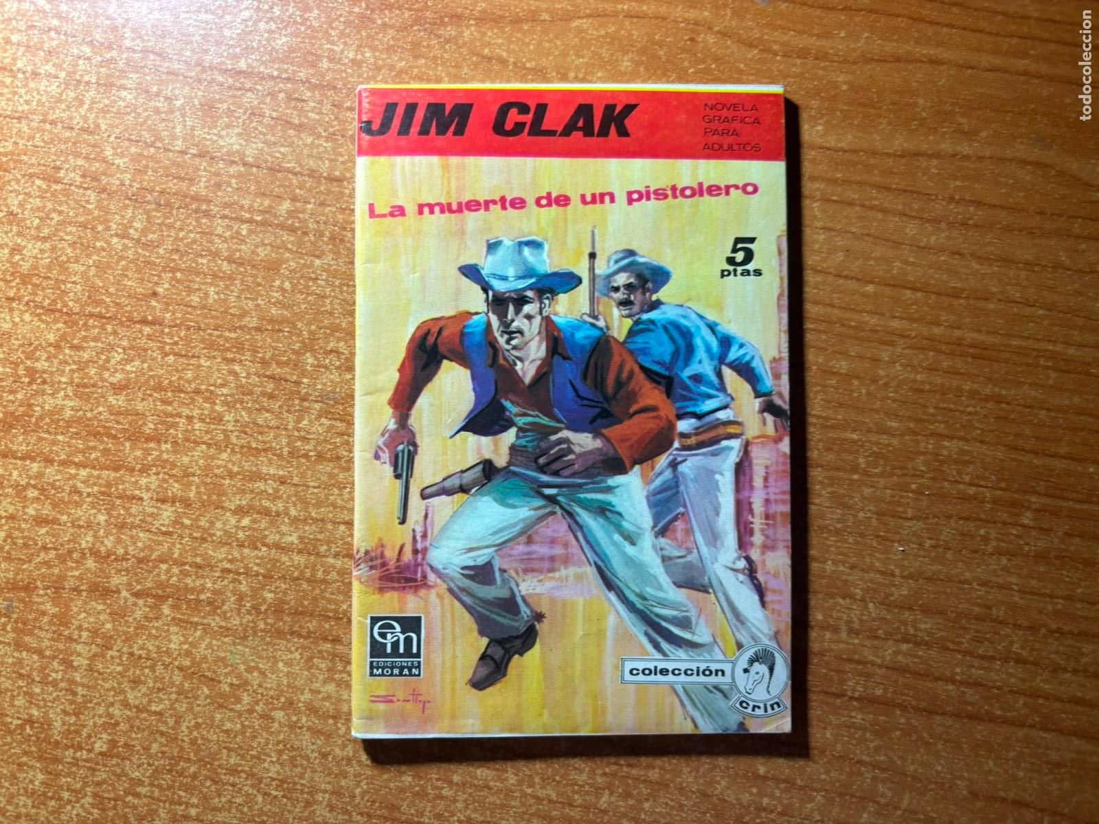 Tebeos: JIM CLAK N&ordm; 5 COLECCION CRIN EDICIONES MOR&Aacute;N EDICIONES BOIXHER 1965