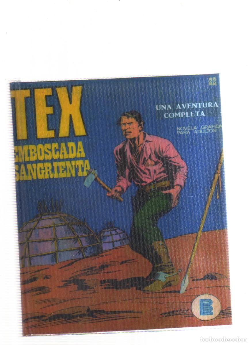 Tebeos: TEX NOVELA GRAFICA PARA ADULTOS EMBOSCADA SANGRIENTA REEDICION