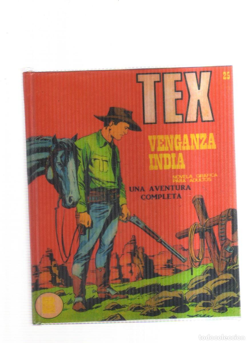 Tebeos: TEX NOVELA GRAFICA PARA ADULTOS VENGANZA INDIA REEDICION