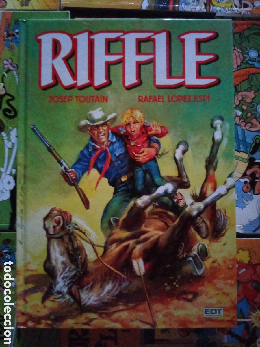 Tebeos: Riffle de Josep Toutain y L&oacute;pez Esp&iacute; cj79