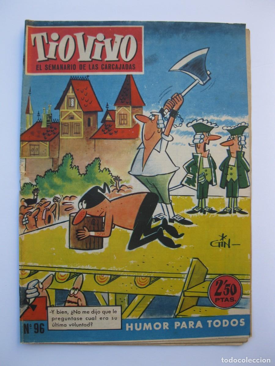 Tebeos: TIO VIVO - A&Ntilde;O III - N&ordm; 96 - CRISOL - A&Ntilde;O 1960.