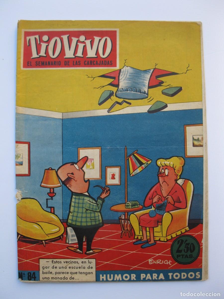 Tebeos: TIO VIVO - A&Ntilde;O III - N&ordm; 84 - CRISOL - A&Ntilde;O 1960.