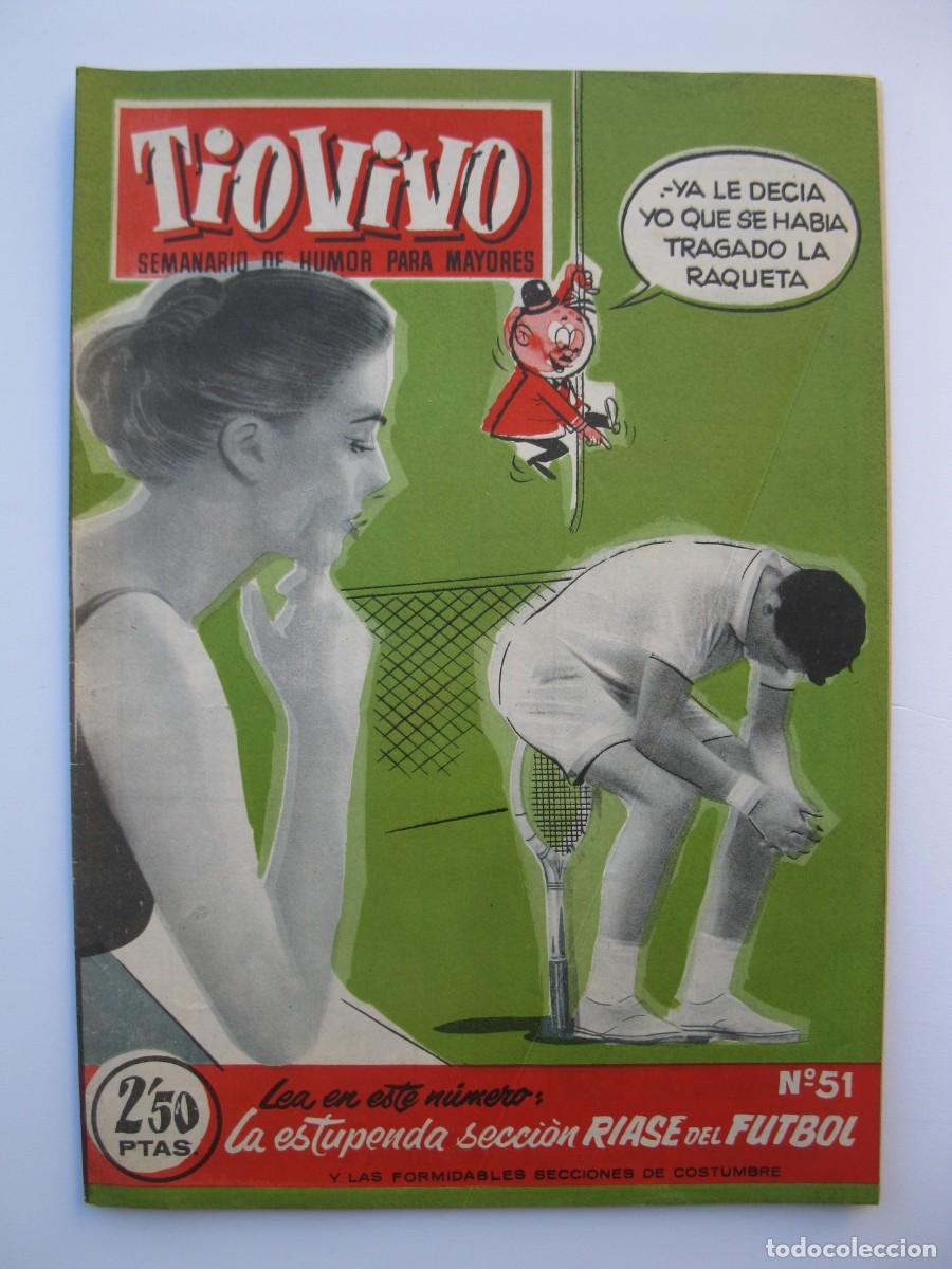 Tebeos: TIO VIVO - A&Ntilde;O II - N&ordm; 51 - CRISOL - A&Ntilde;O 1959.