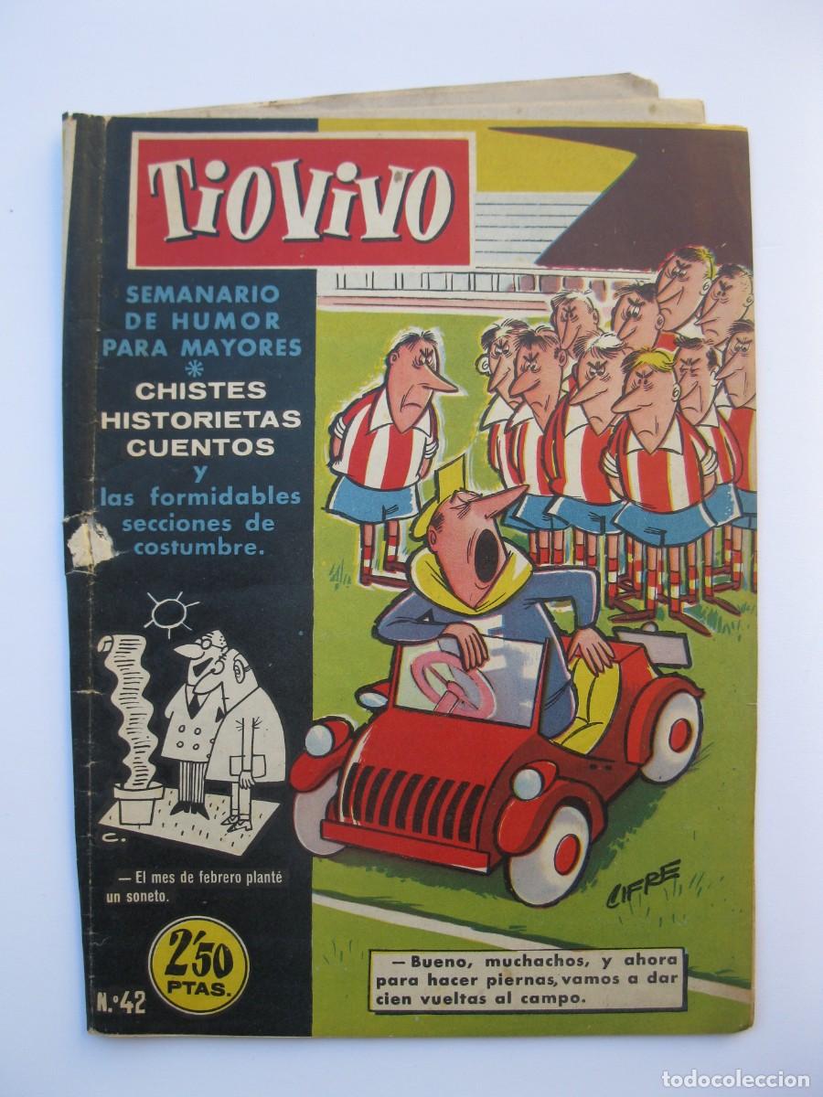 Tebeos: TIO VIVO - A&Ntilde;O II - N&ordm; 42 - CRISOL - A&Ntilde;O 1959.