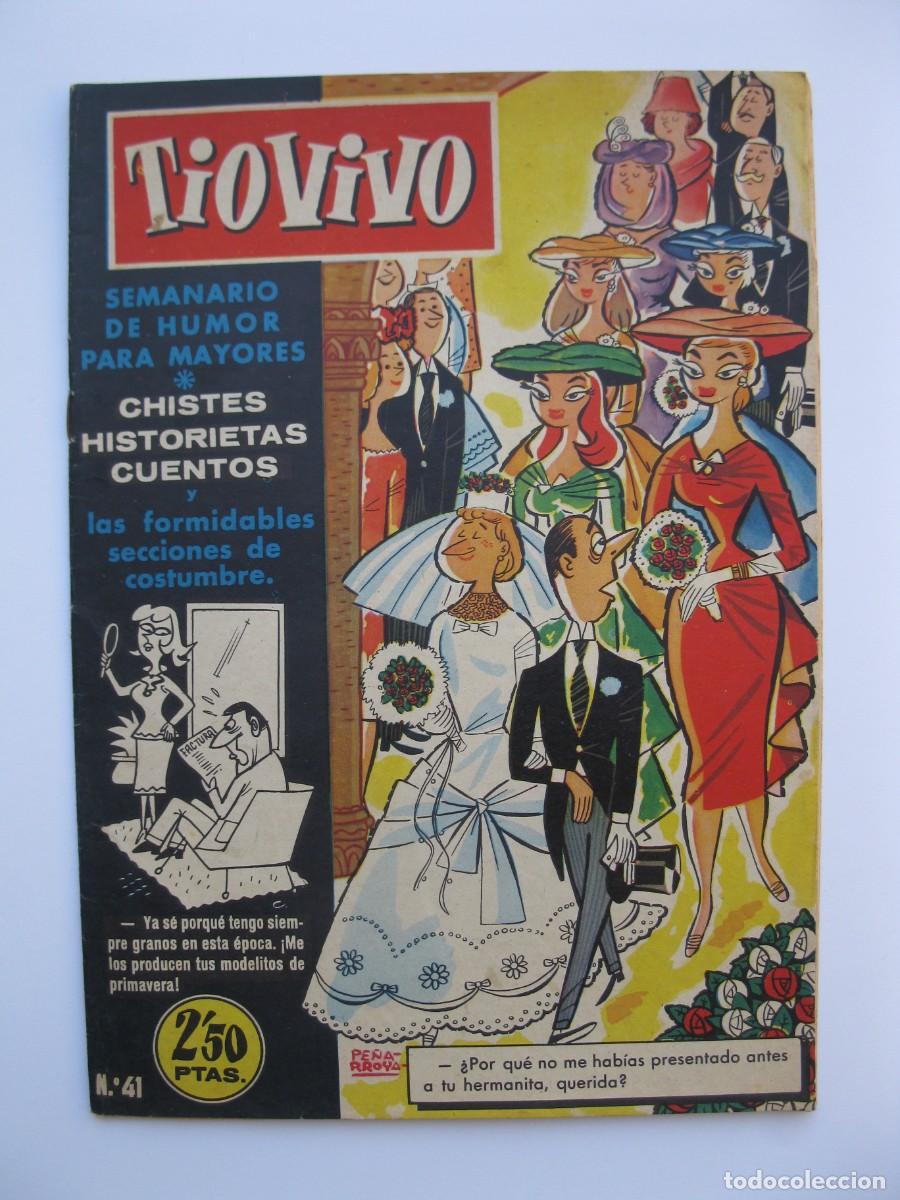 Tebeos: TIO VIVO - A&Ntilde;O II - N&ordm; 41 - CRISOL - A&Ntilde;O 1959.