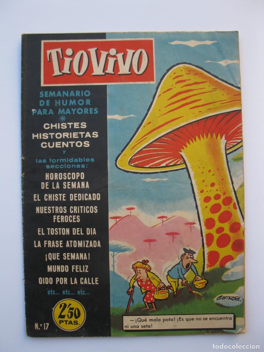Tebeos: TIO VIVO - A&Ntilde;O I - N&ordm; 17 - CRISOL - A&Ntilde;O 1958.