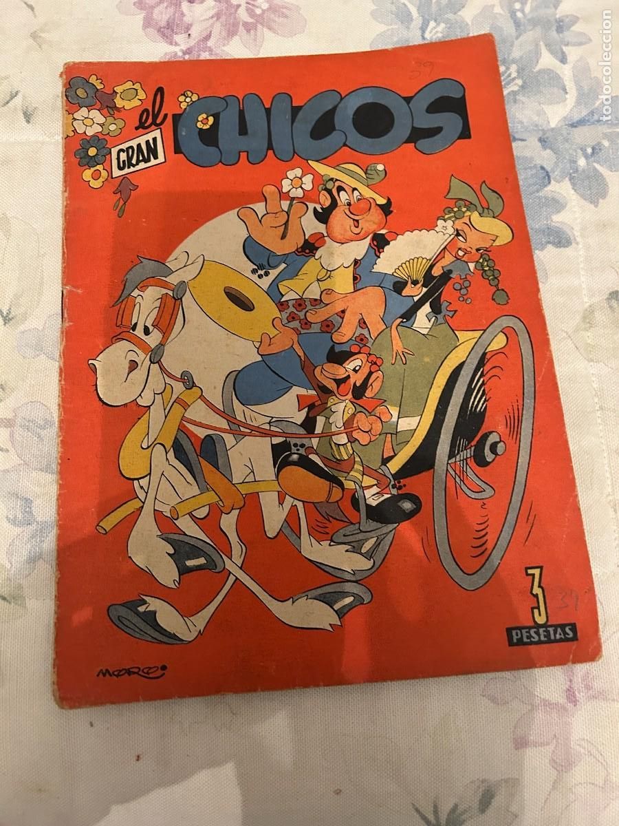 Tebeos: el gran chicos n&ordm; 39 buen estado - Foto 1