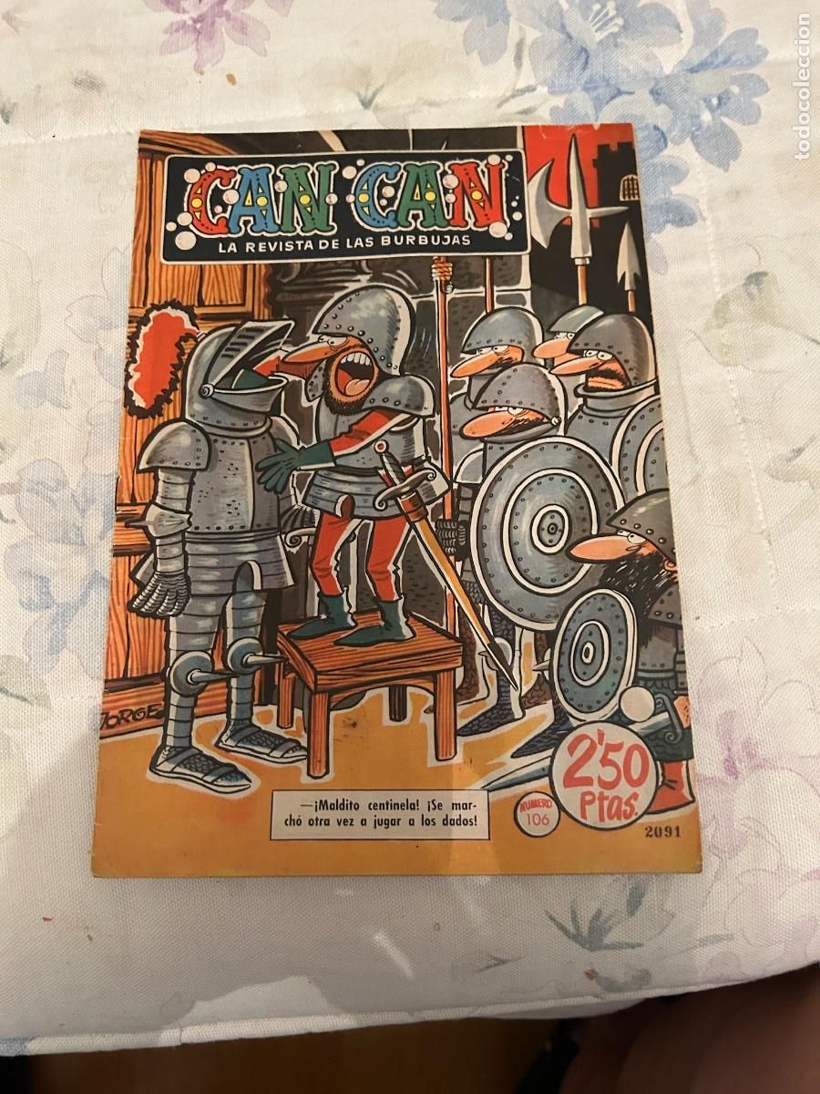 Tebeos: can can n&ordm; 106 buen estado