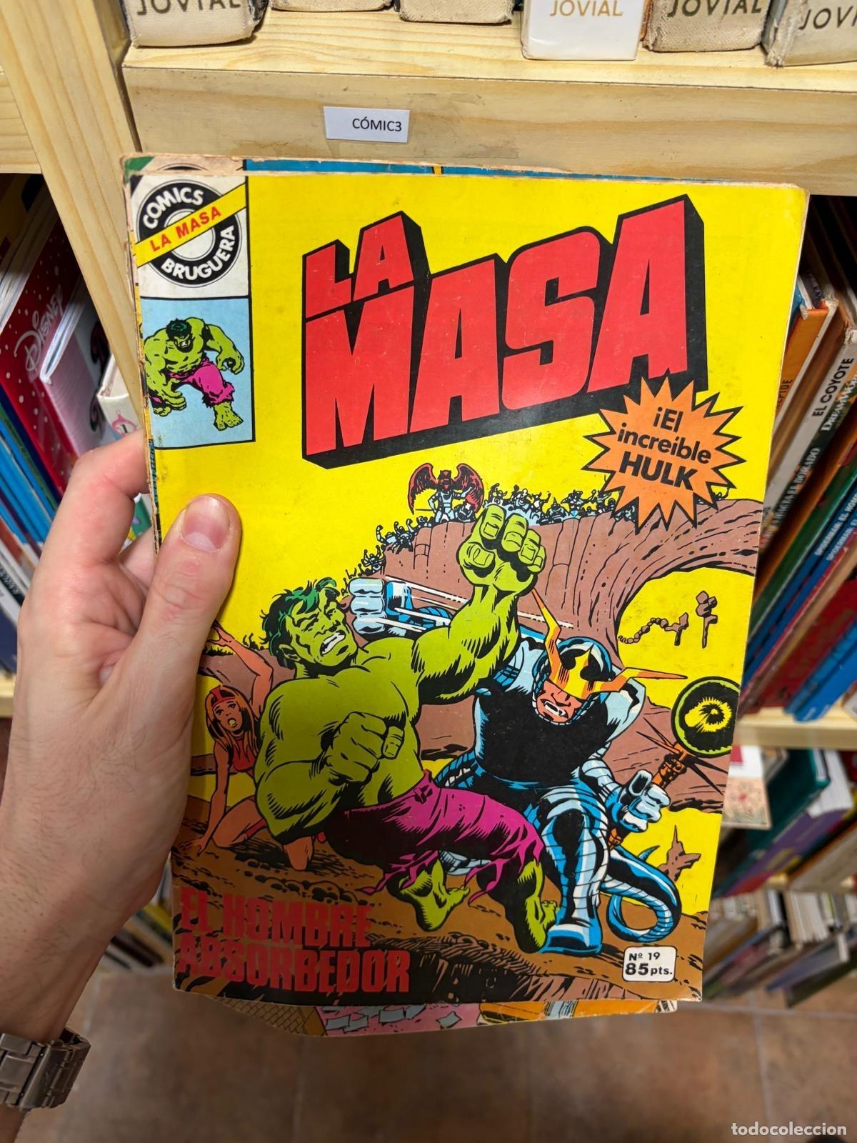 Tebeos: C&Oacute;MIC3 &mdash; La Masa n&ordm; 19: El hombre absorbedor &mdash; Bruguera - Foto 1