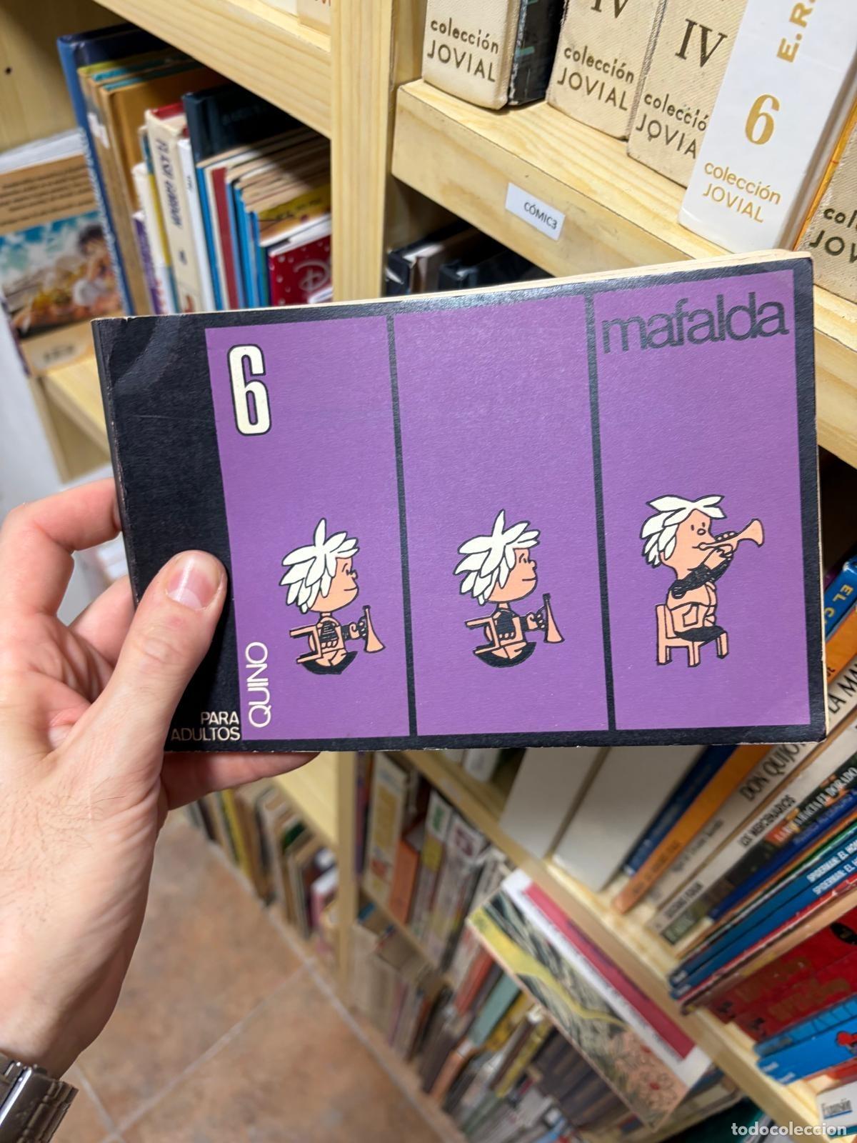 Tebeos: C&Oacute;MIC3 &mdash; Mafalda n&ordm; 6 &mdash; Quino &mdash; Lumen - Foto 1