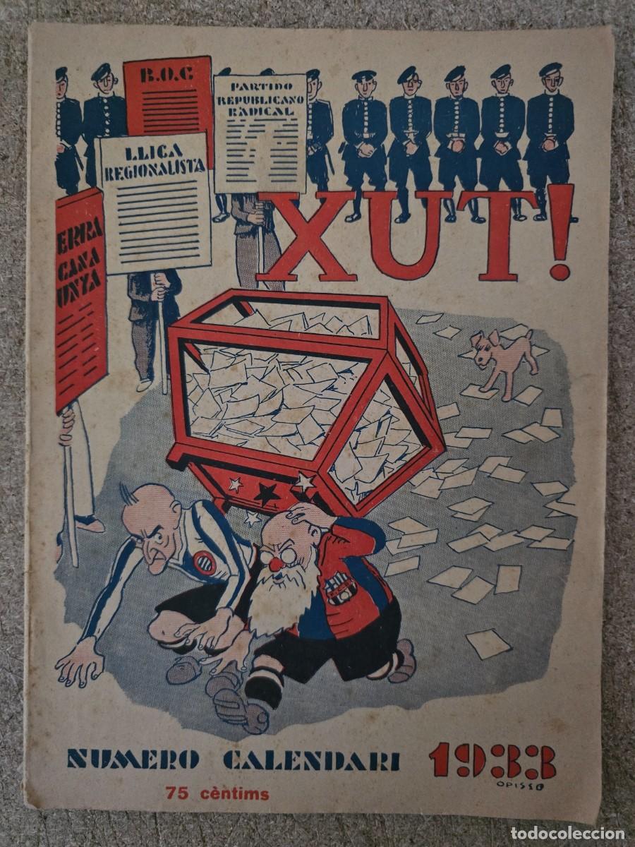 Tebeos: Xut! Numero Calendari 1933.Portada Opisso