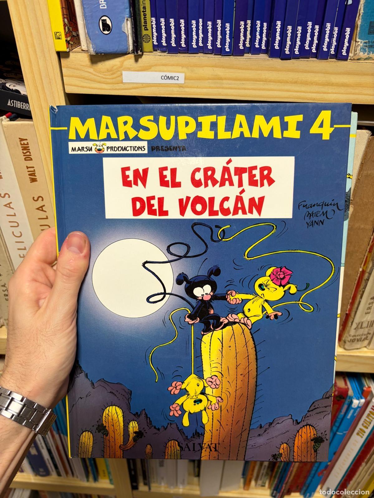 Tebeos: C&Oacute;MIC2 Franquin, Batem, Yann Marsupilami 4. En el cr&aacute;ter del volc&aacute;n Salvat