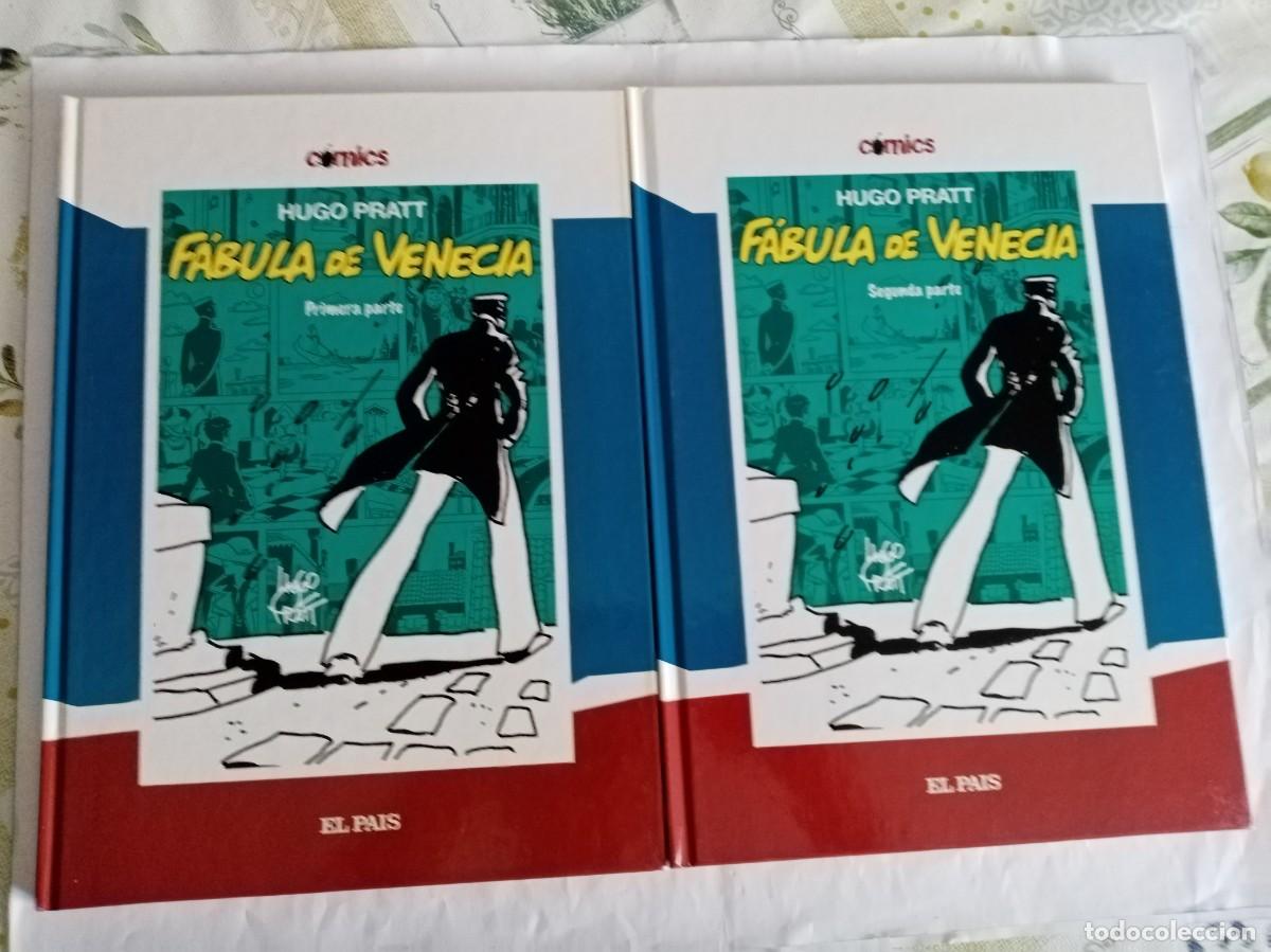 Tebeos: F&Aacute;BULA DE VENECIA ( 2 VOL.) , CORTO MALTES . Hugo Pratt ( EL PAIS )