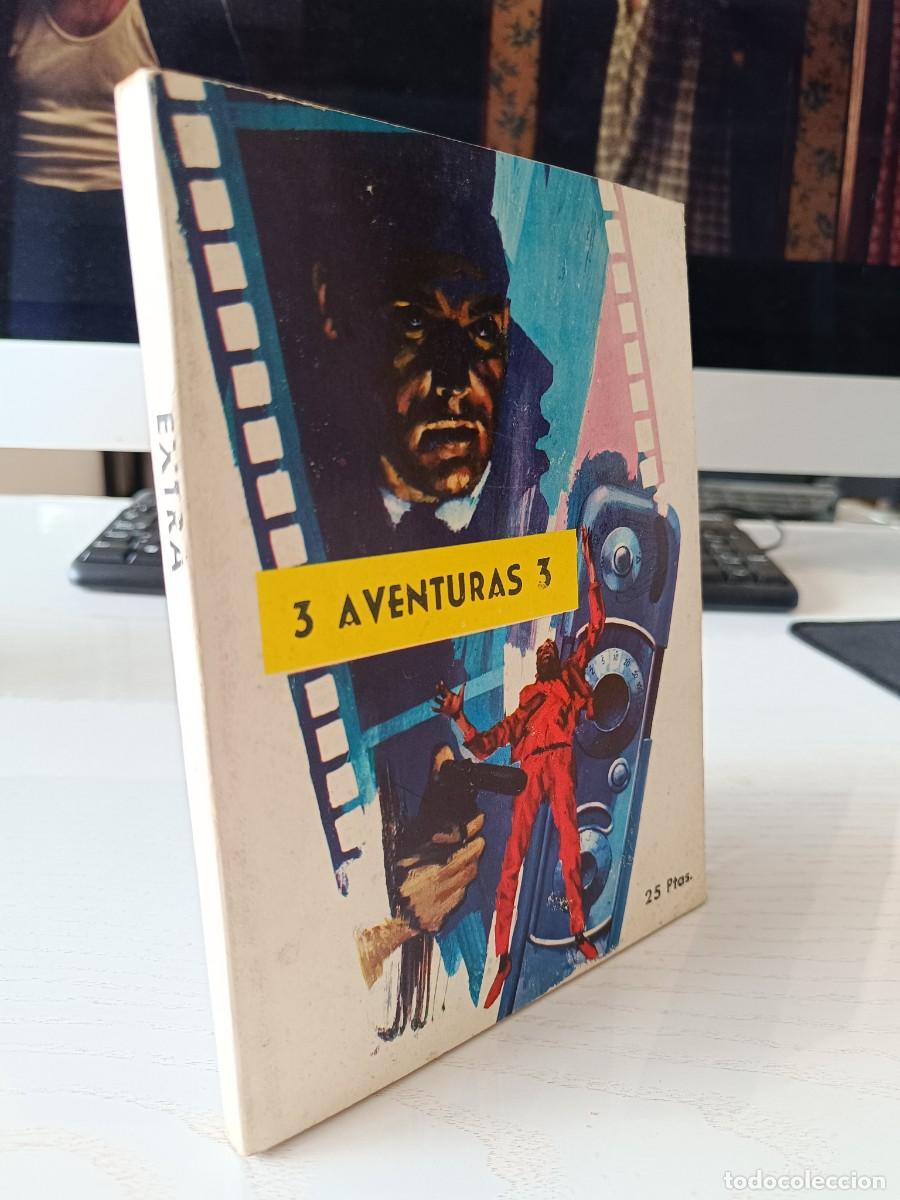 Tebeos: EXTRA AVENTURAS 3 COMISION POLICIACA LIBRE EXTRA RETAPADO BOIXHER 1967 MUY BUEN ESTADO