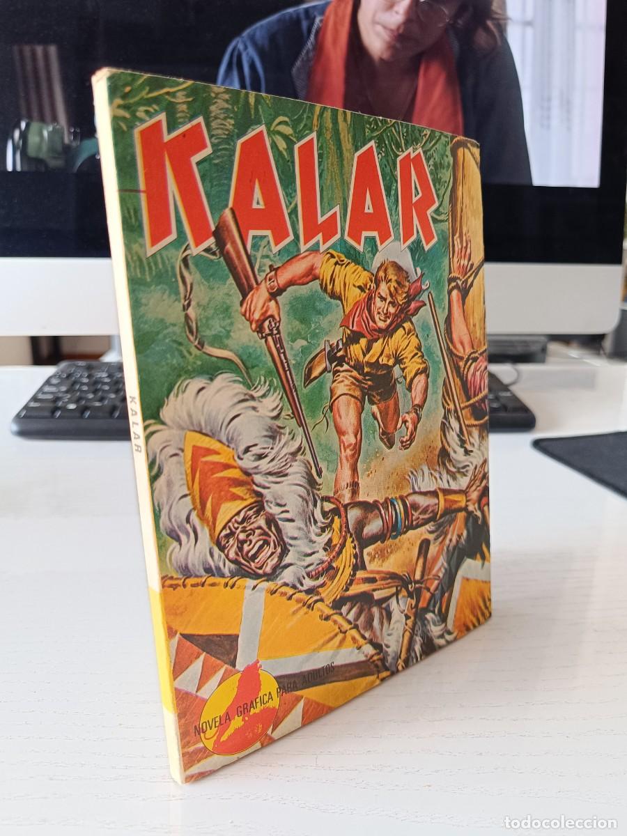 Tebeos: KALAR. EL MUNDO PERDIDO. MUY BUEN ESTADO EDICONES BOIXHER. NOVELA GR&Aacute;FICA 1969 EXTRA TACO