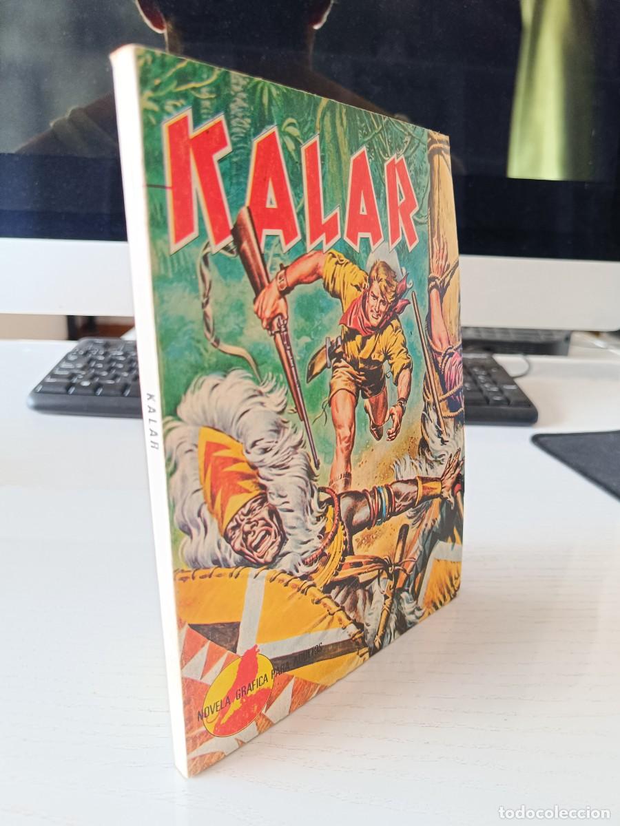 Tebeos: KALAR. EL MUNDO PERDIDO. MUY BUEN ESTADO EDICONES BOIXHER. NOVELA GR&Aacute;FICA 1969 EXTRA TACO