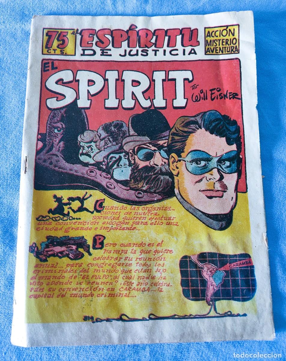 Tebeos: EL SPIRIT ESPIRITU DE JUSTICIA ORIGINAL IBERO AMERICANAS GRAFICAS MONTSERRAT