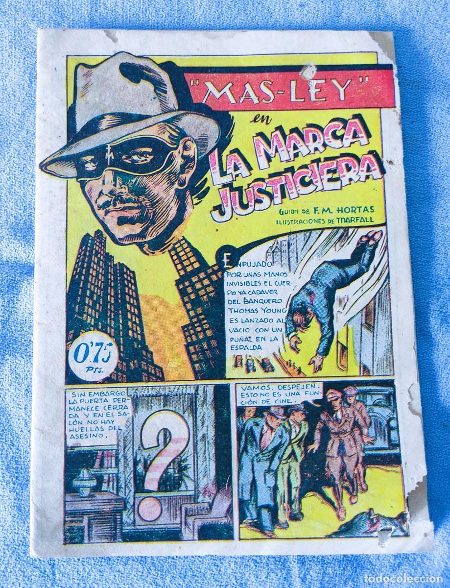 Tebeos: MAS LEY EN LA MARCA JUSTICIERA ORIGINAL EDICIONES IMAN