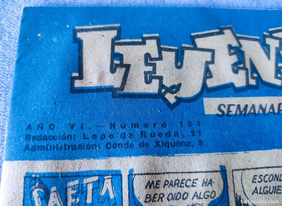 Tebeos: LEYENDAS SEMANARIO JUVENIL N&ordm; 194 - Foto 2