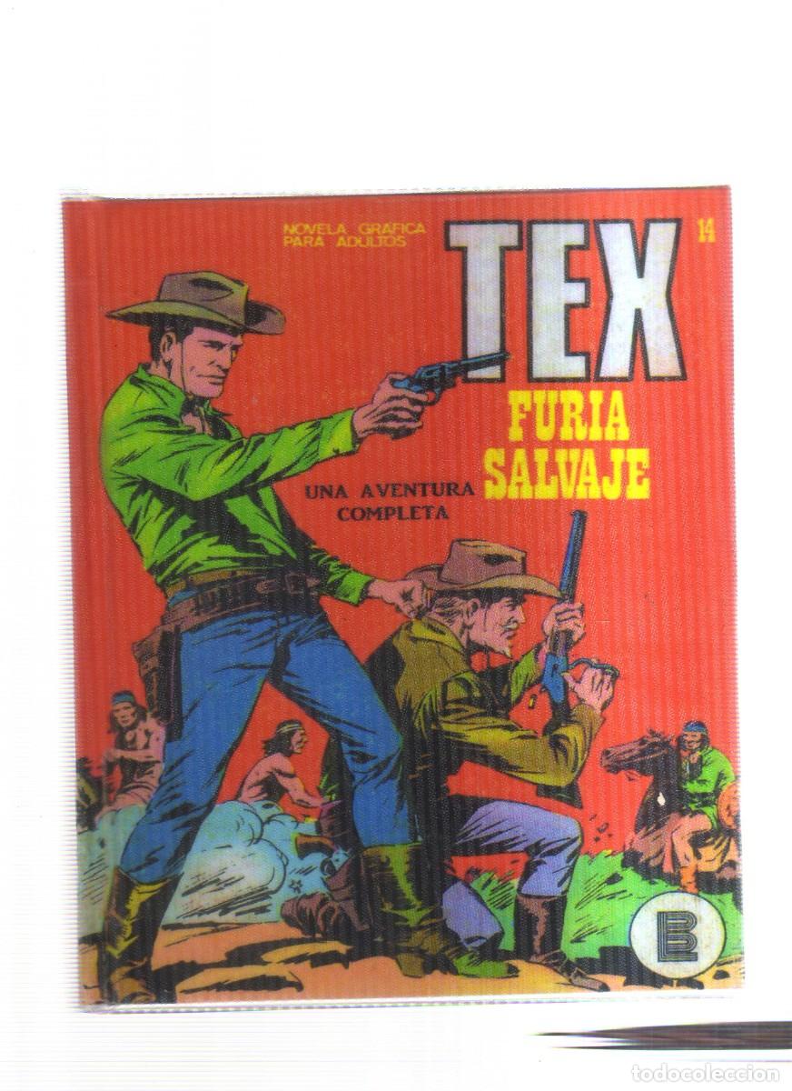 Tebeos: TEX NOVELA GRAFICA PARA ADULTOS FURIA SALVAJE REEDICION