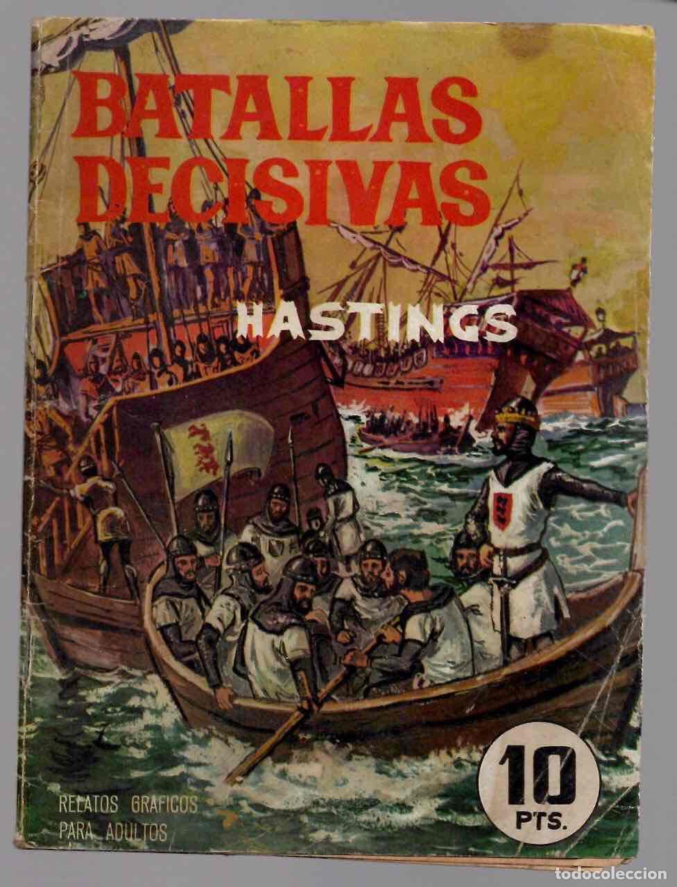 Tebeos: BATALLAS DECISIVAS HASTINGS. EDICIONES GALAOR