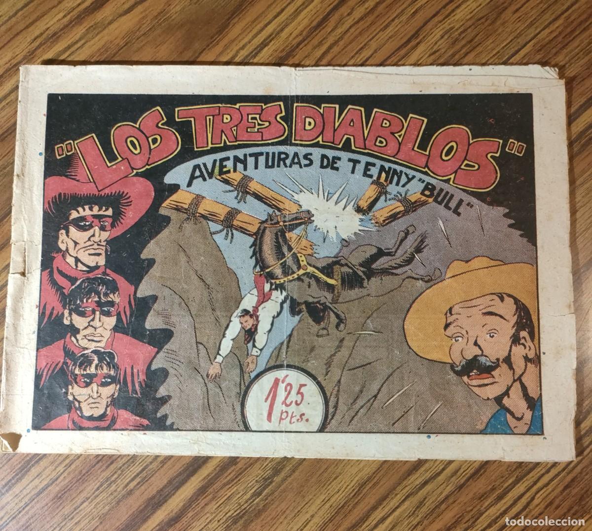 Comics: TENNY BULL EDITORIAL REALCE 1948. N&ordm; 6 LOS TRES DIABLOS